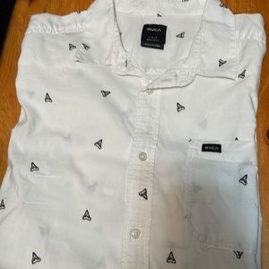 Mens RVCA button up